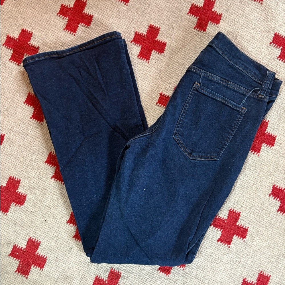 Banana Republic Dark Blue Straight Leg Jeans